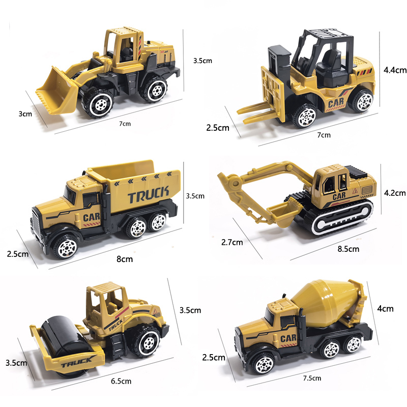 Renewable Energy Model - 6 pz/set lega gru camion parcheggio