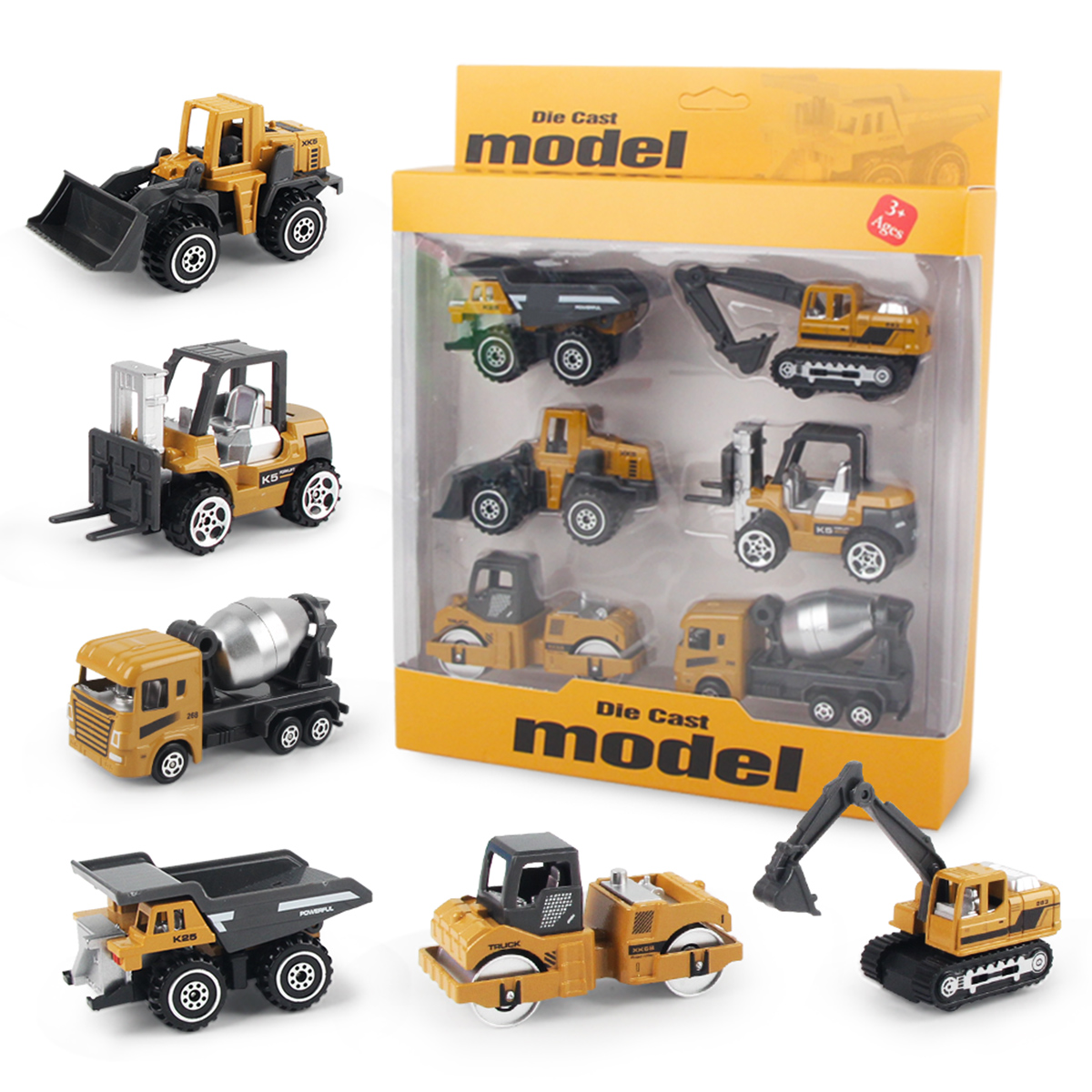 Renewable Energy Model - 6 pz/set Lega di Ingegneria Camion