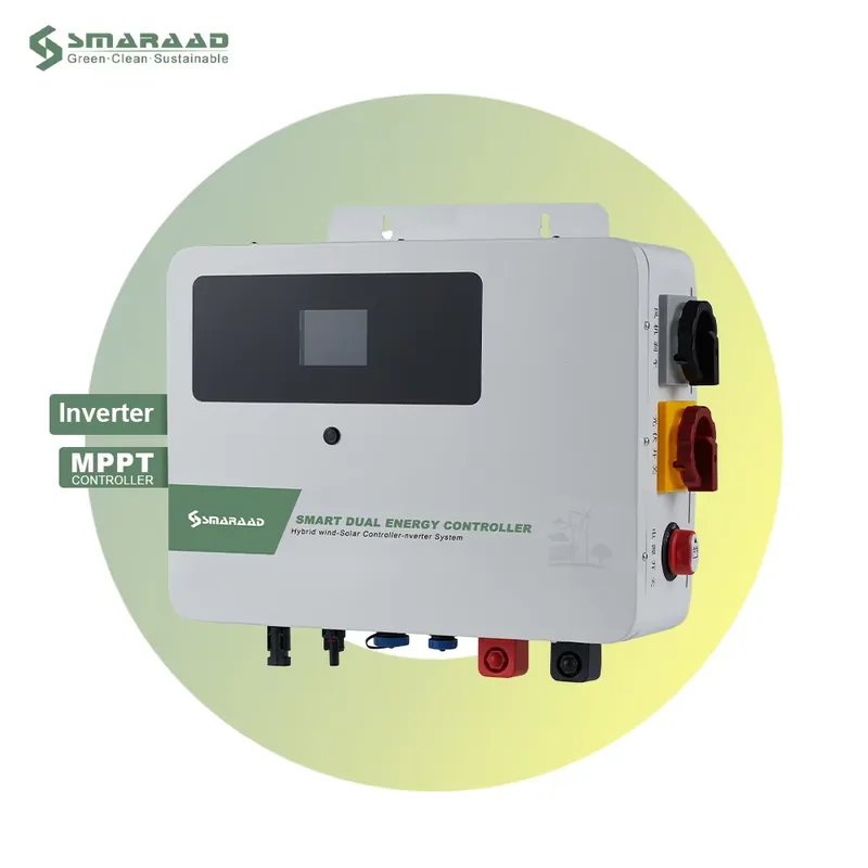 Hybrid Solar Inverter - SMARAAD Inverter Ibrido Eolico-Solare 1.5KW, Sistema