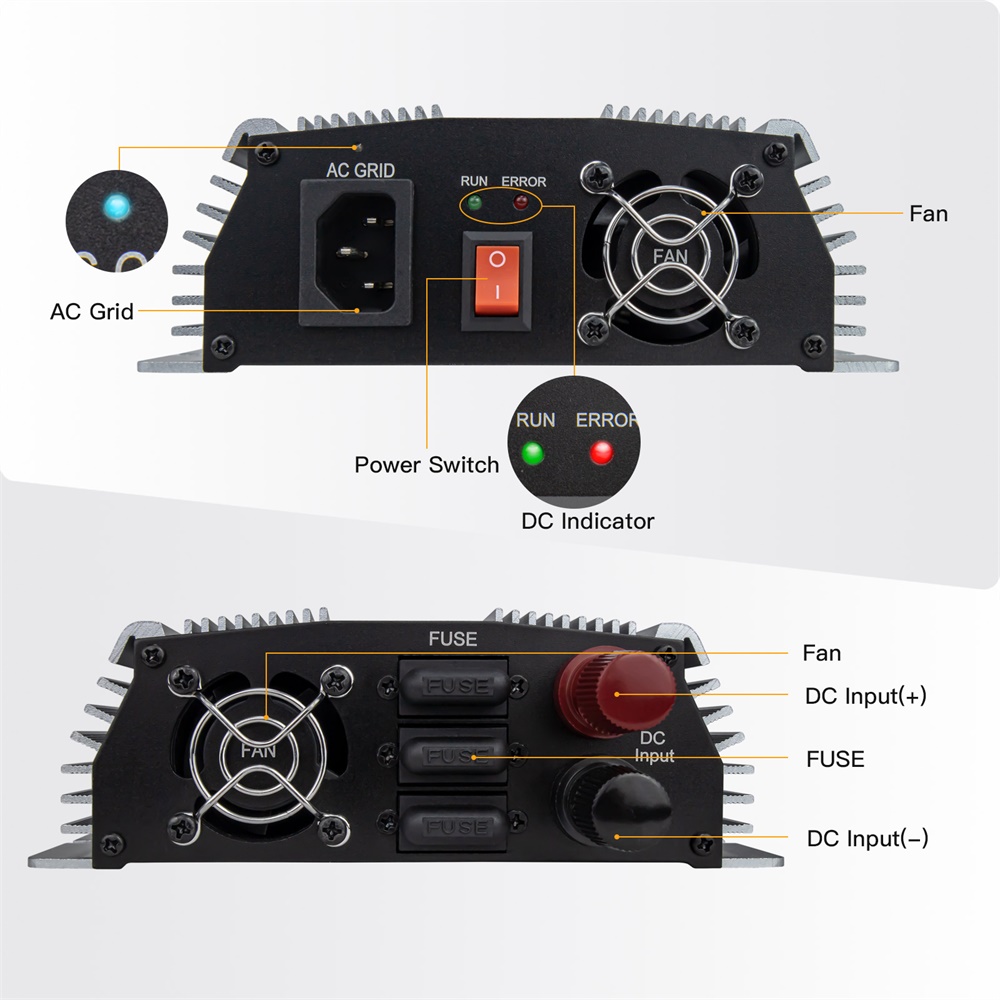 Micro inverter solare con coll - Grid Tie Micro Inverter recensione e prezzo
