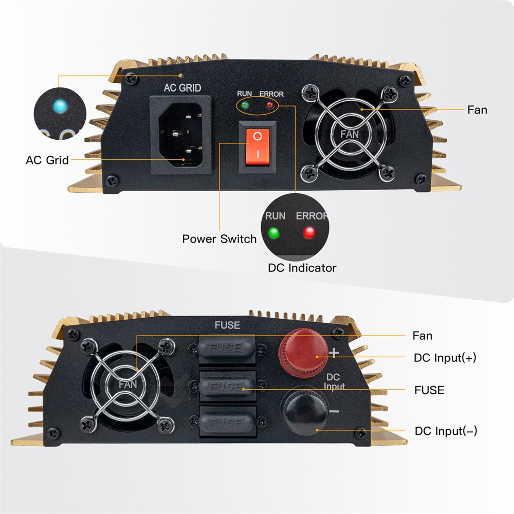 Microinverter Solare Grid-Tie  - Grid Tie Micro Inverter recensione e prezzo