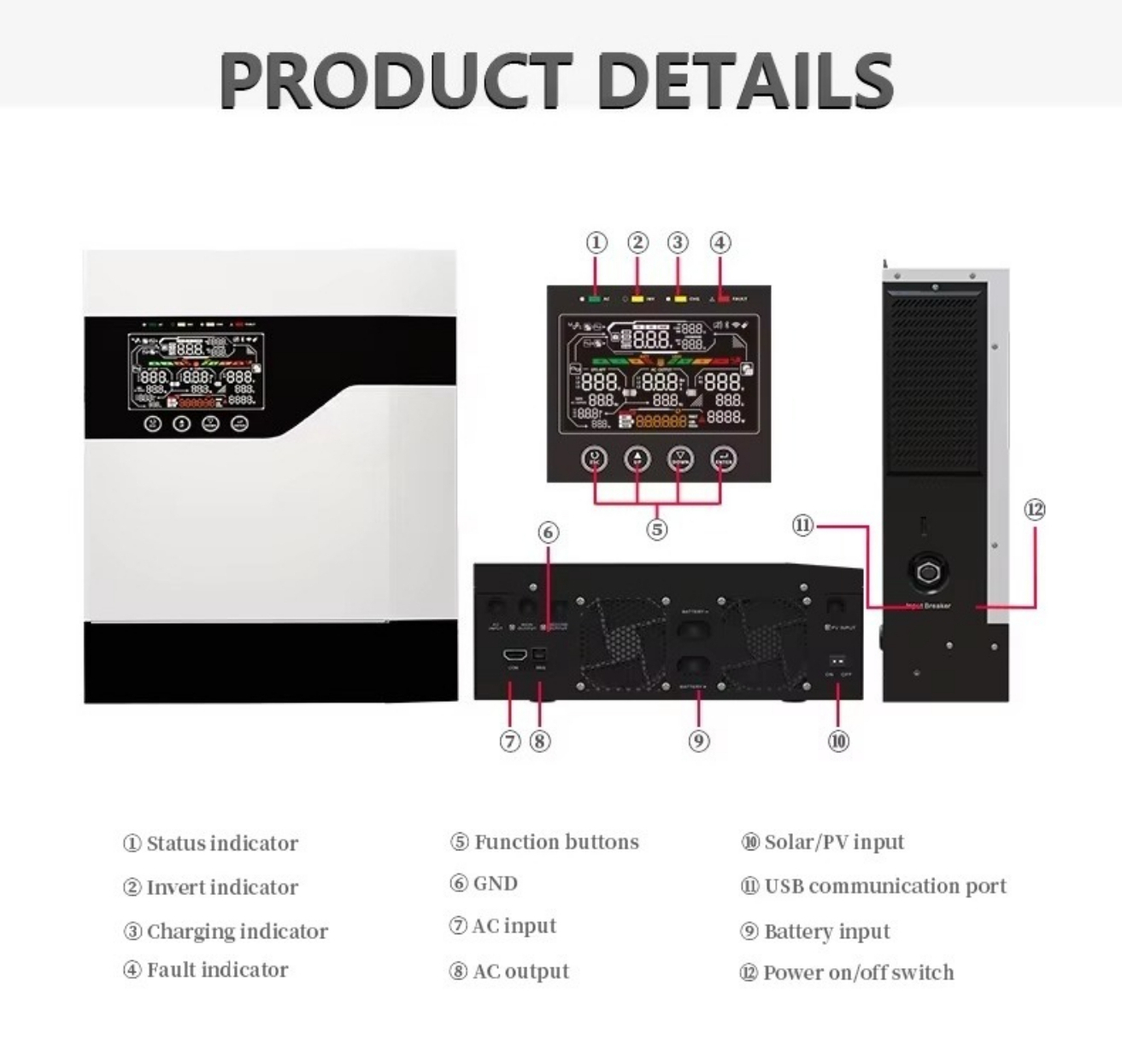 Inverter Solare Ibrido 1kw 1kv - Hybrid Solar Inverter recensione e prezzo