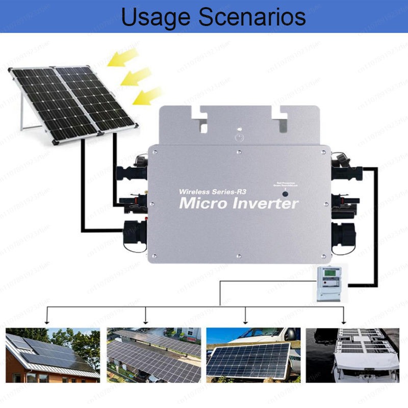 Micro Inverter On-Grid WVC-400 - Grid Tie Micro Inverter recensione e prezzo